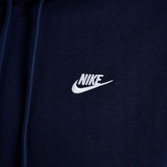 Nike Club Fleece 2 Piece Men's Sweatsuit Tracksuit Navy Blue Gift Set Outfit NWT - Picture 14 of 14